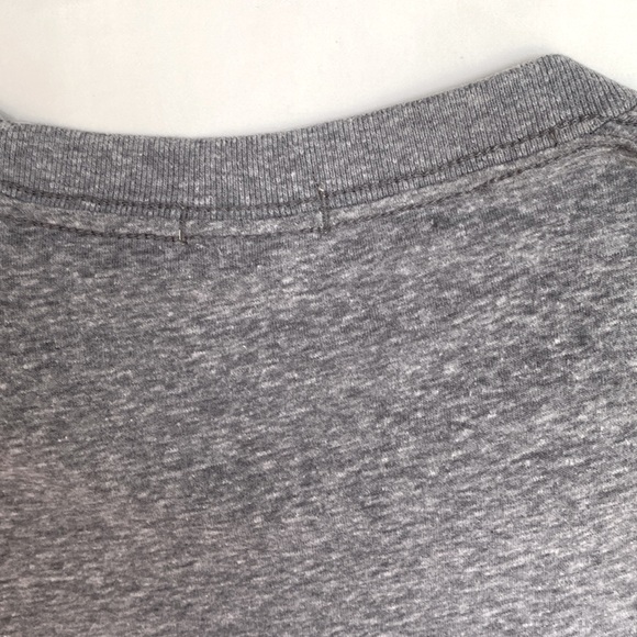 Gently Worn Abercrombie & Fitch Muscle Rare Graphic Content Men’s Tee Small Gray - Picture 8 of 12